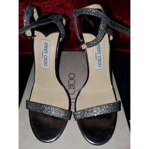 Jimmy Choo Claudette 120 Black Heels – Size 39.5 | Luxury & Elegance